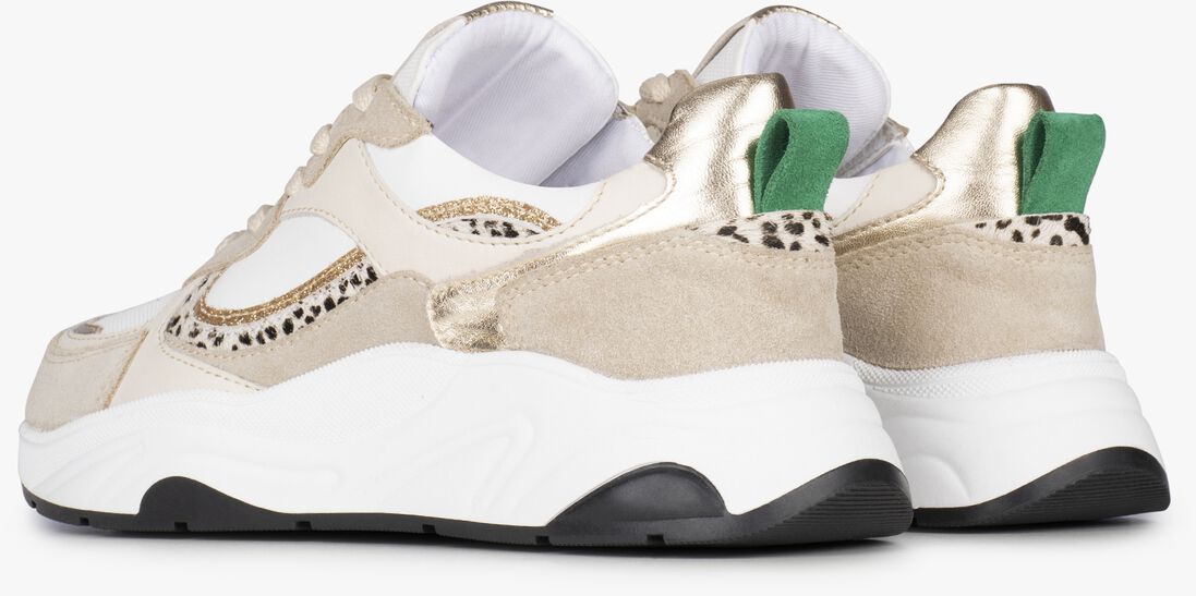 PS POELMAN beige ps poelman lage sneakers iva