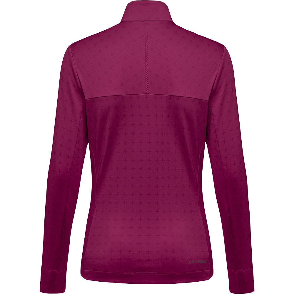 GOREWEAR Everyday Thermo 1/4-Zip Damen process purple