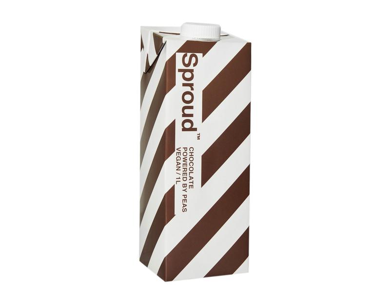 Sproud Chocolate Drink powered by peas 6 x 1 l Leckeres Erbsengetränk mit Protein