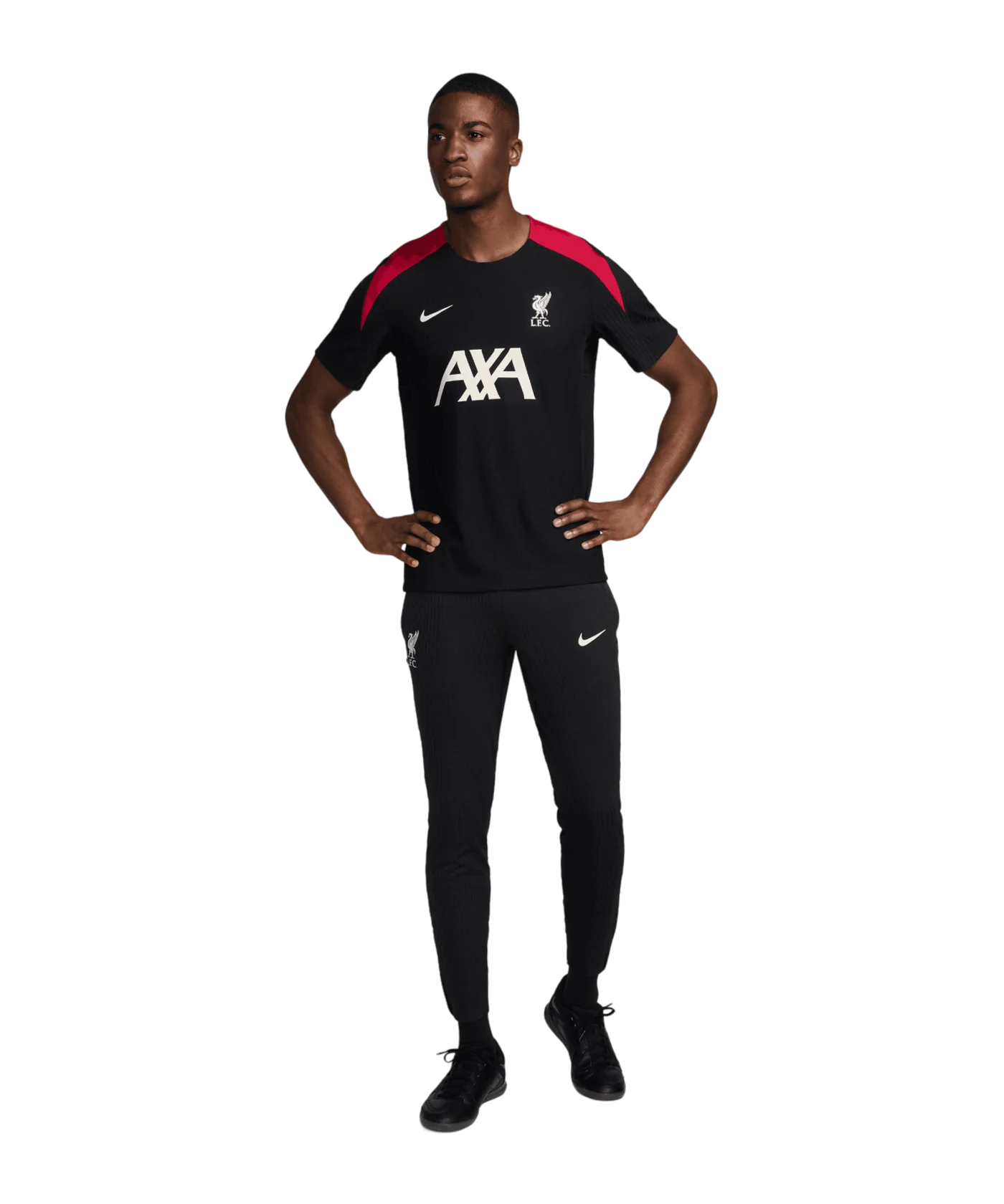 Nike FC Liverpool Auth. Trainingsshirt Schwarz F013
