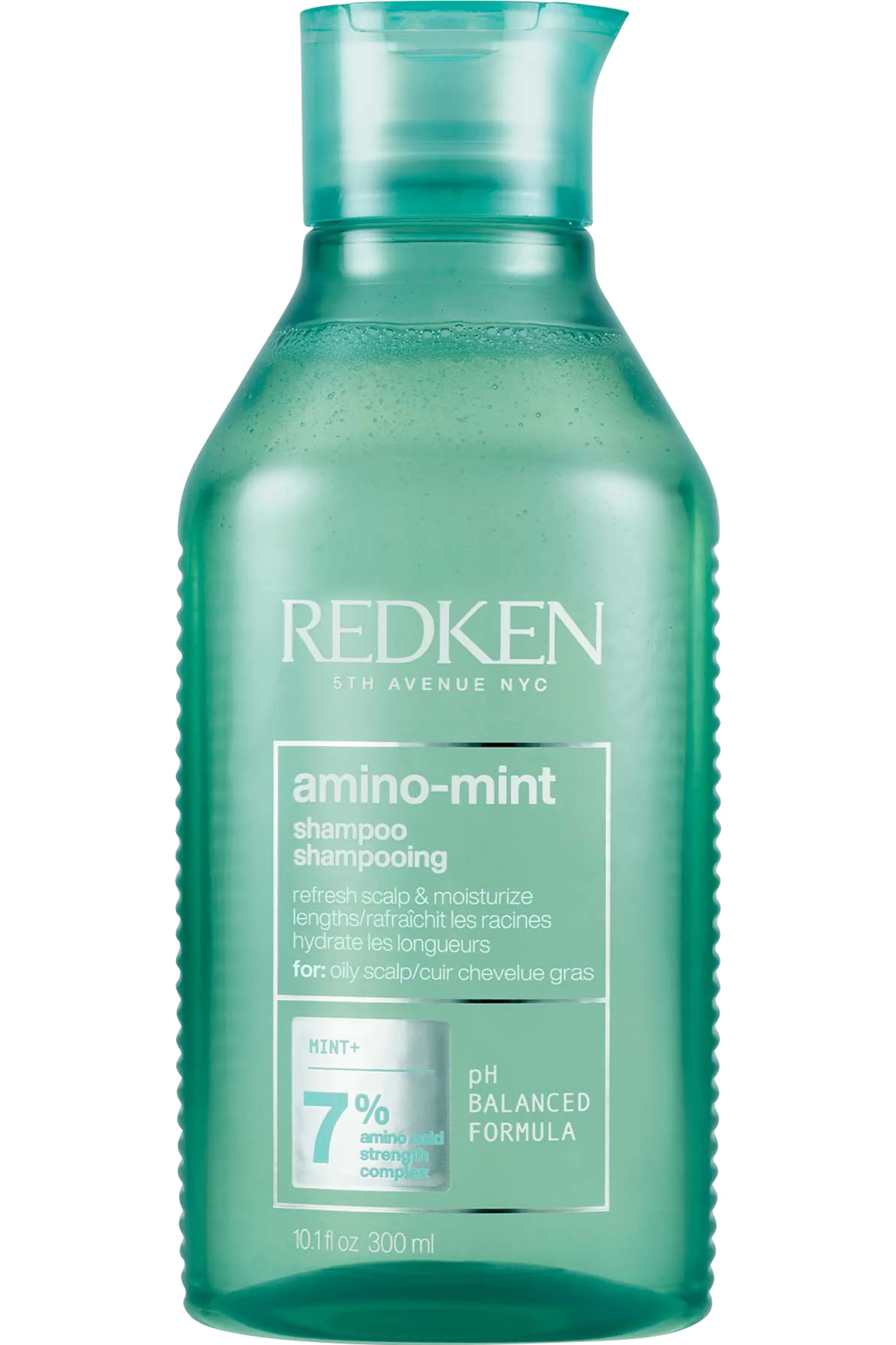 Redken Shampoing racines grasses pointes sèches Amino Mint-300 ml