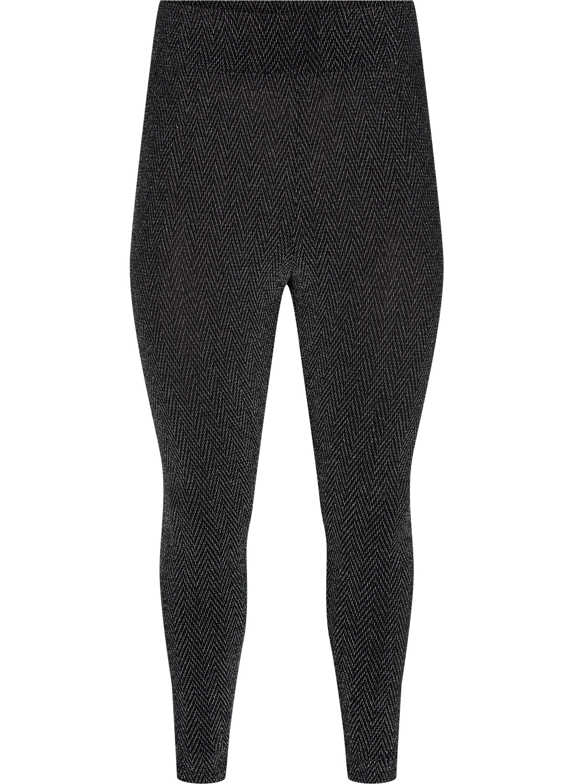 Leggings med glimmer mønster