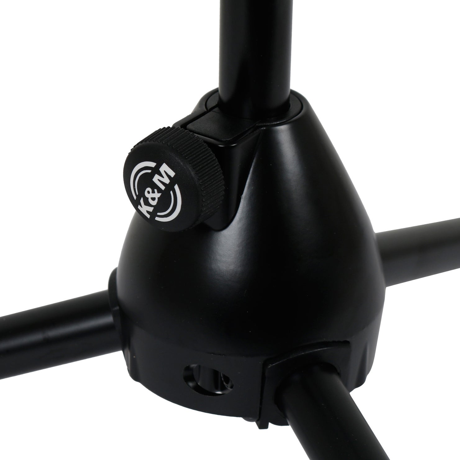 Konig & Meyer 259 microfoonstatief laag model met hengel zwart