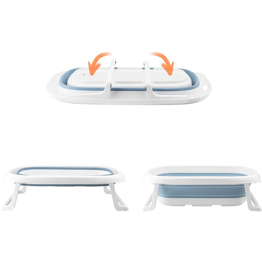 NICEkids Badewanne, Blau-Weiss
