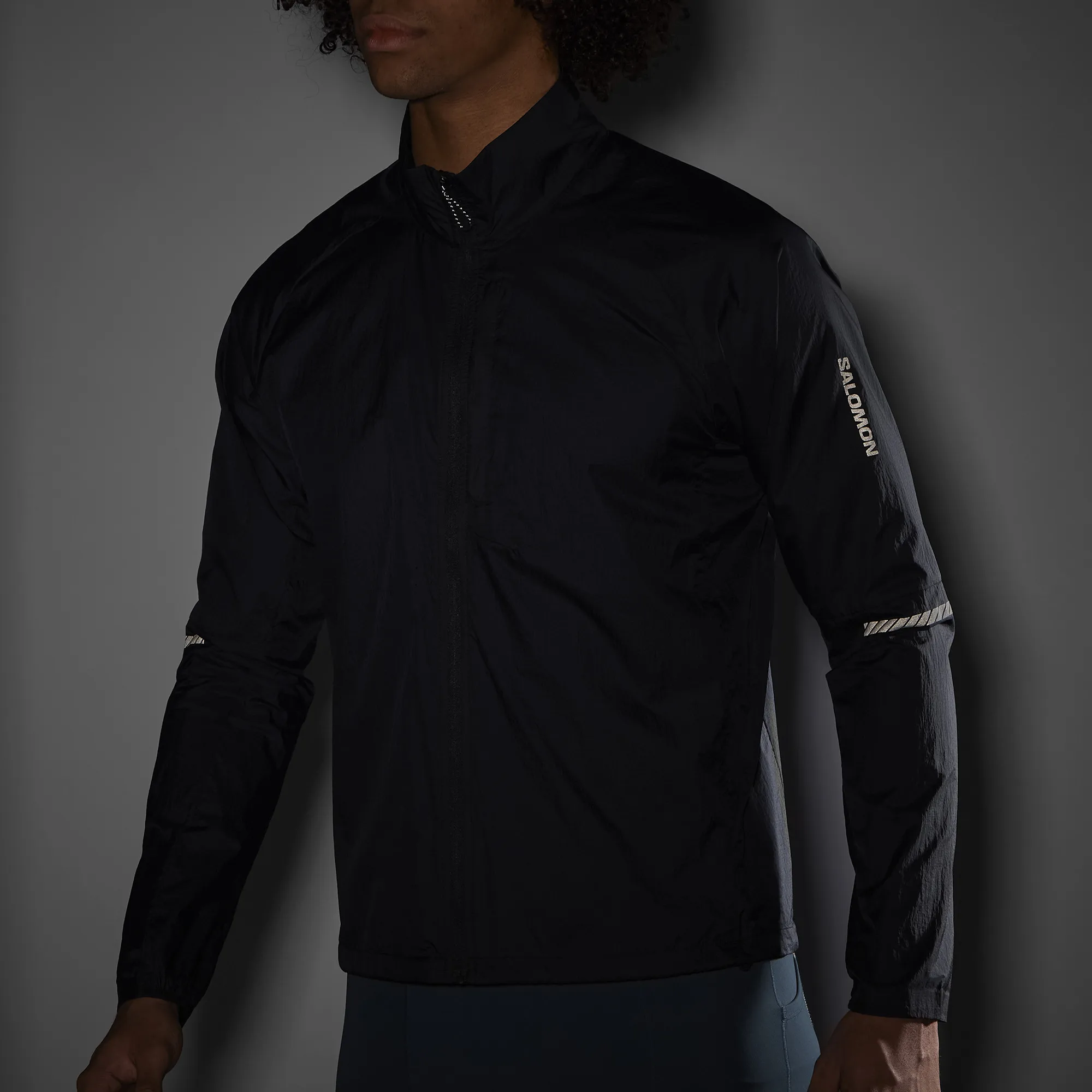 Salomon Men's Sense Flow Jacket Deep Black