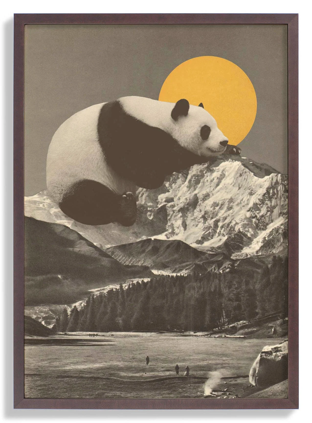 Riesiger Panda-Nap von Florent Bodart