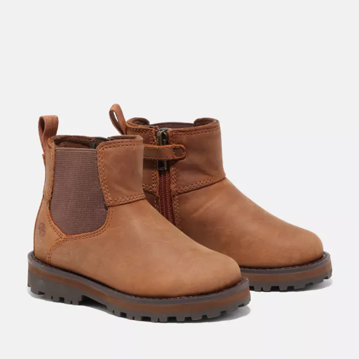 Chelsea boots Courma Kid pour tout-petit en marron