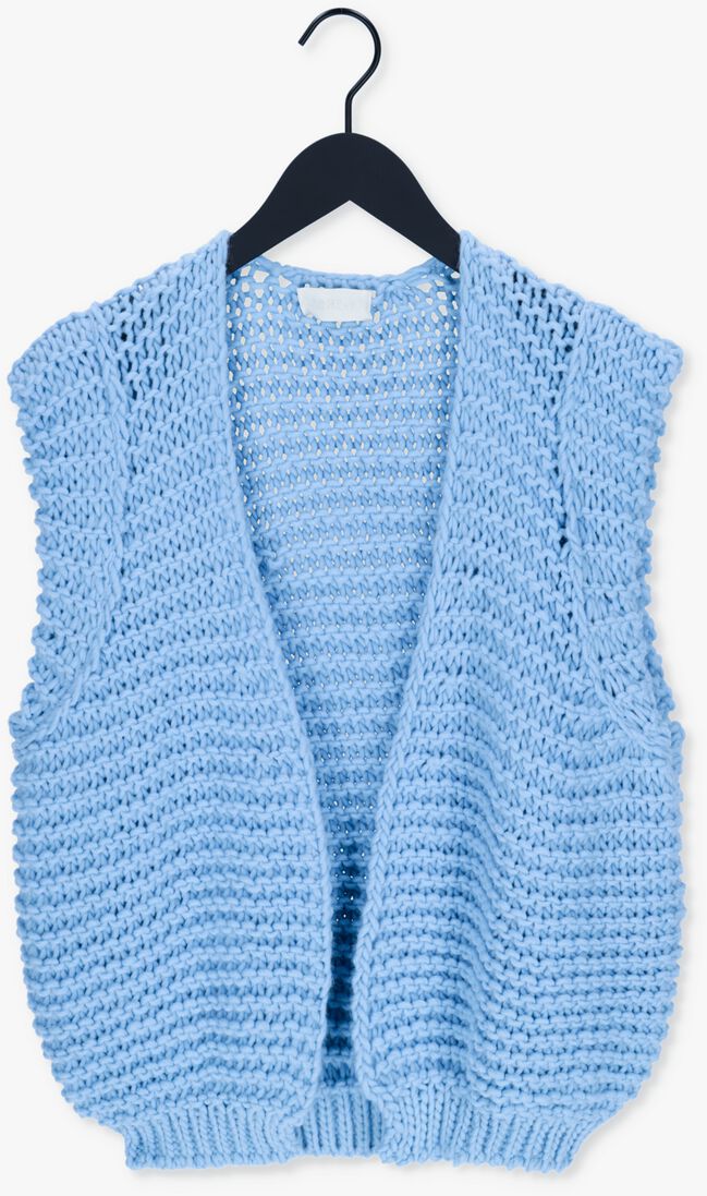 NOTRE-V lichtblauwe notre-v gilet knit gilet