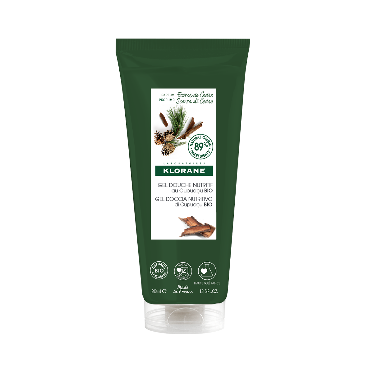 Klorane Duschgel Zedernrinde<br>200 ml