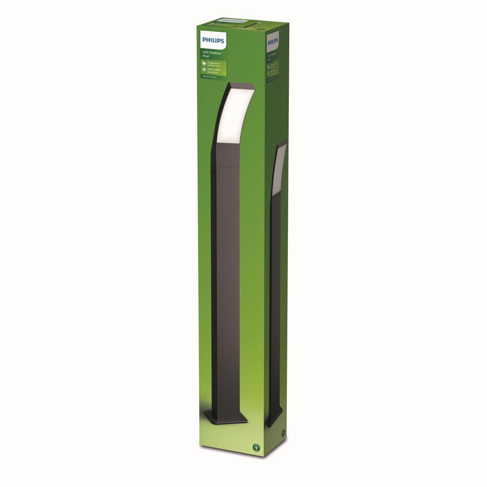 LED-padverlichting Splay in antraciet 12W 1200lm IP44 koel wit 960mm