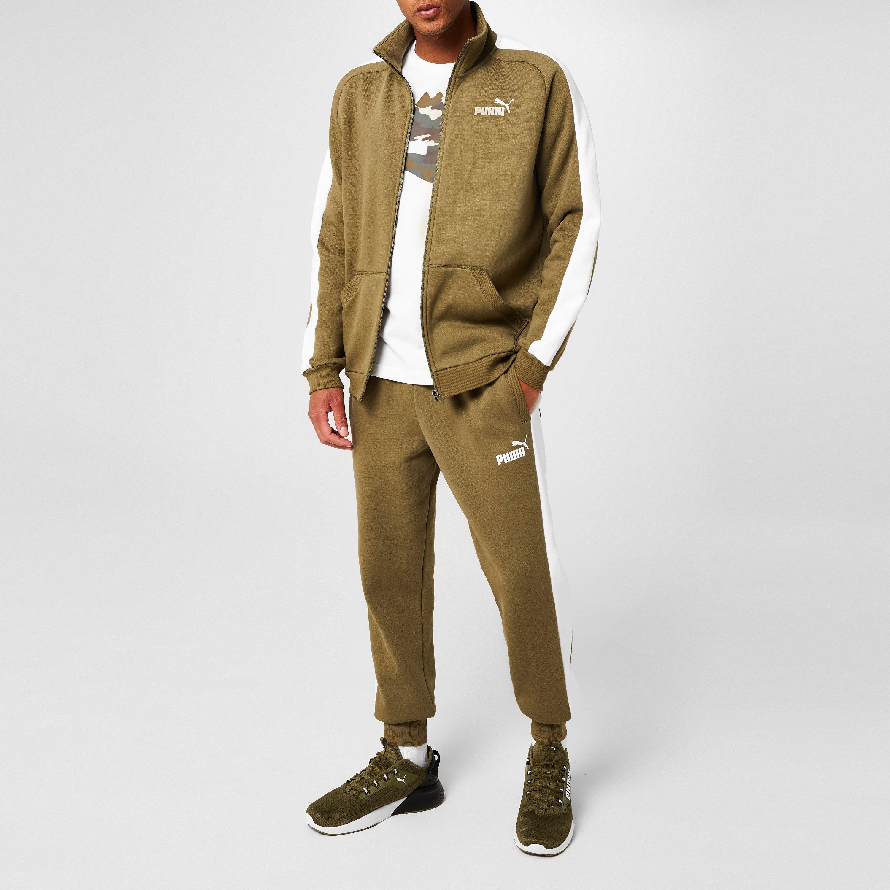 Puma Clean Fleece Tracksuit Mens