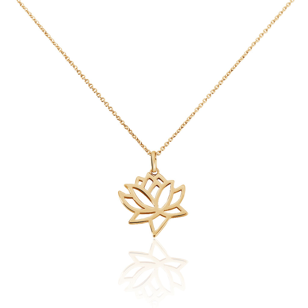 Collier Fuji Plaqué Or Jaune