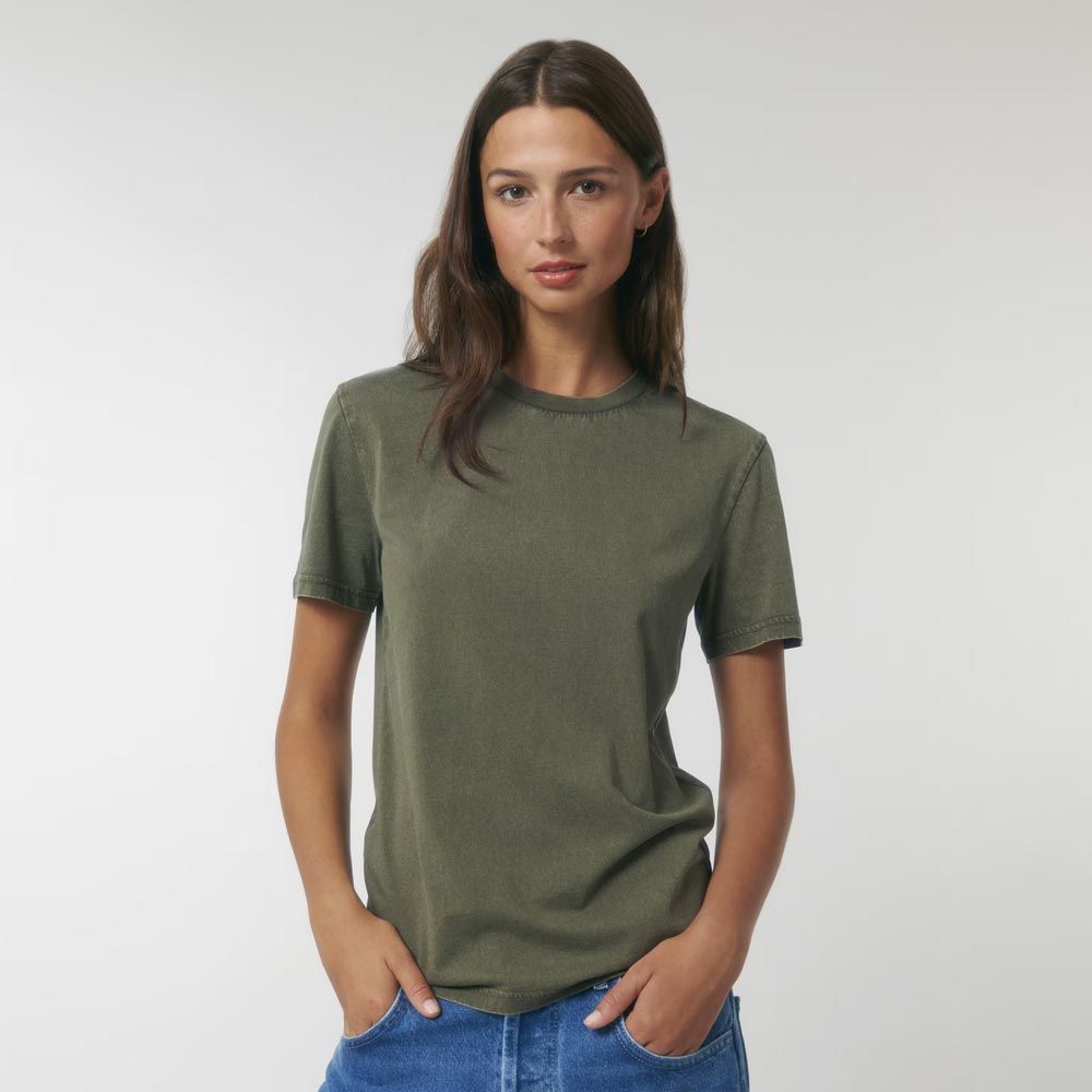 Moonrise Ladies vintage green western tees howdy