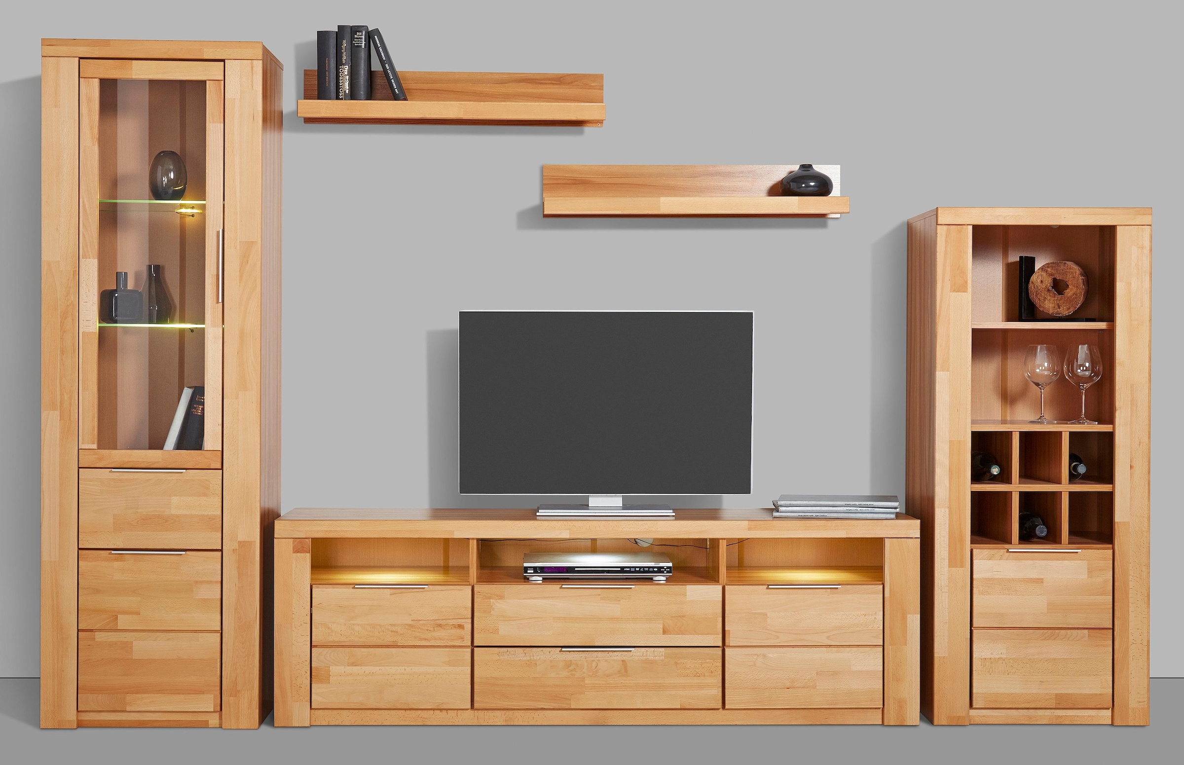 Home affaire Wohnwand »Zara« Set, 5 Stk. tlg.