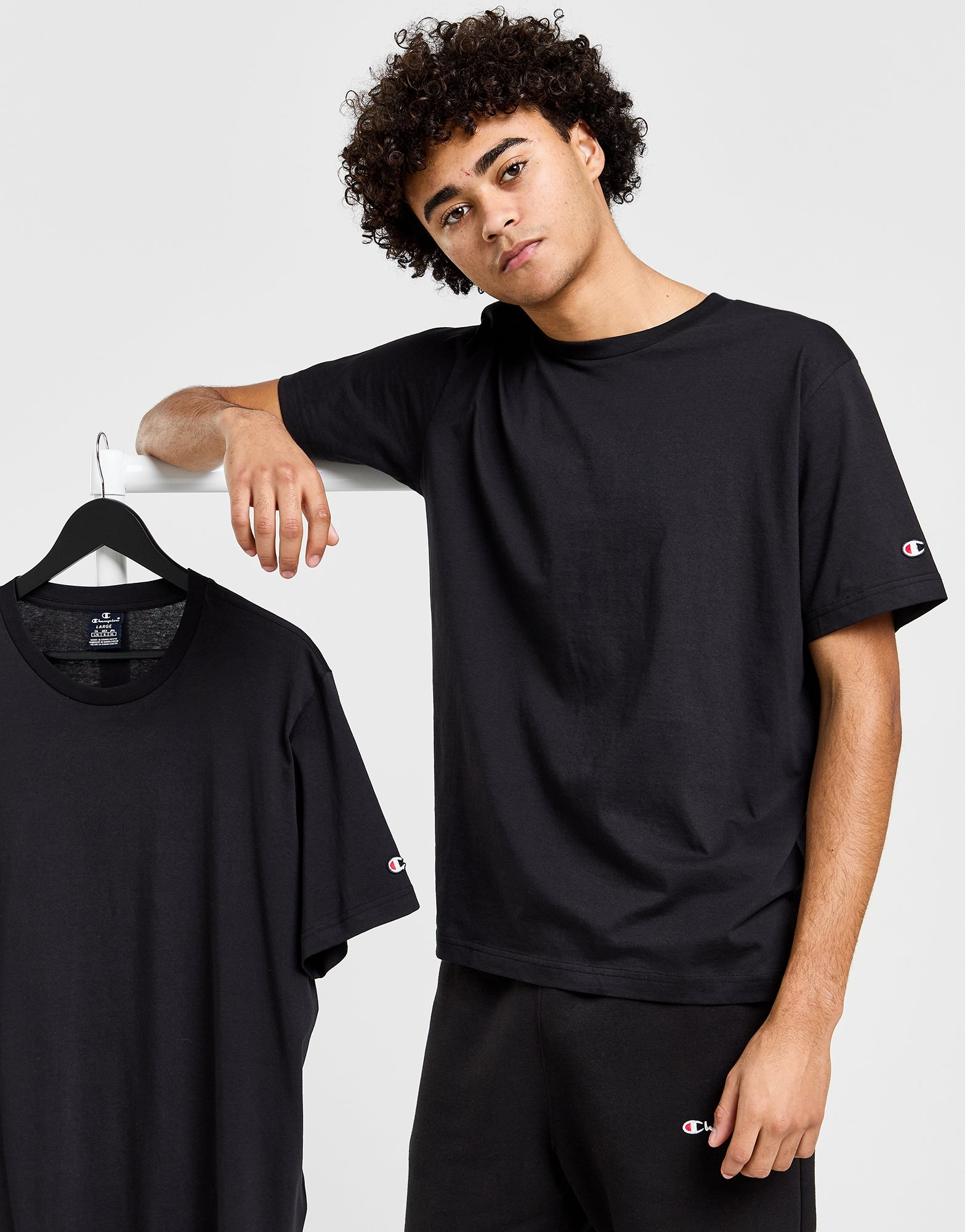 Champion Lot de 2 T-shirts Legacy Homme