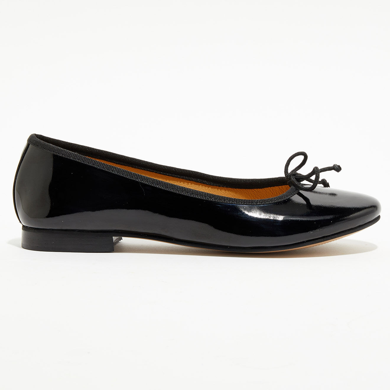 Quartier Latin Ballerines en Cuir verni Jeanne noires