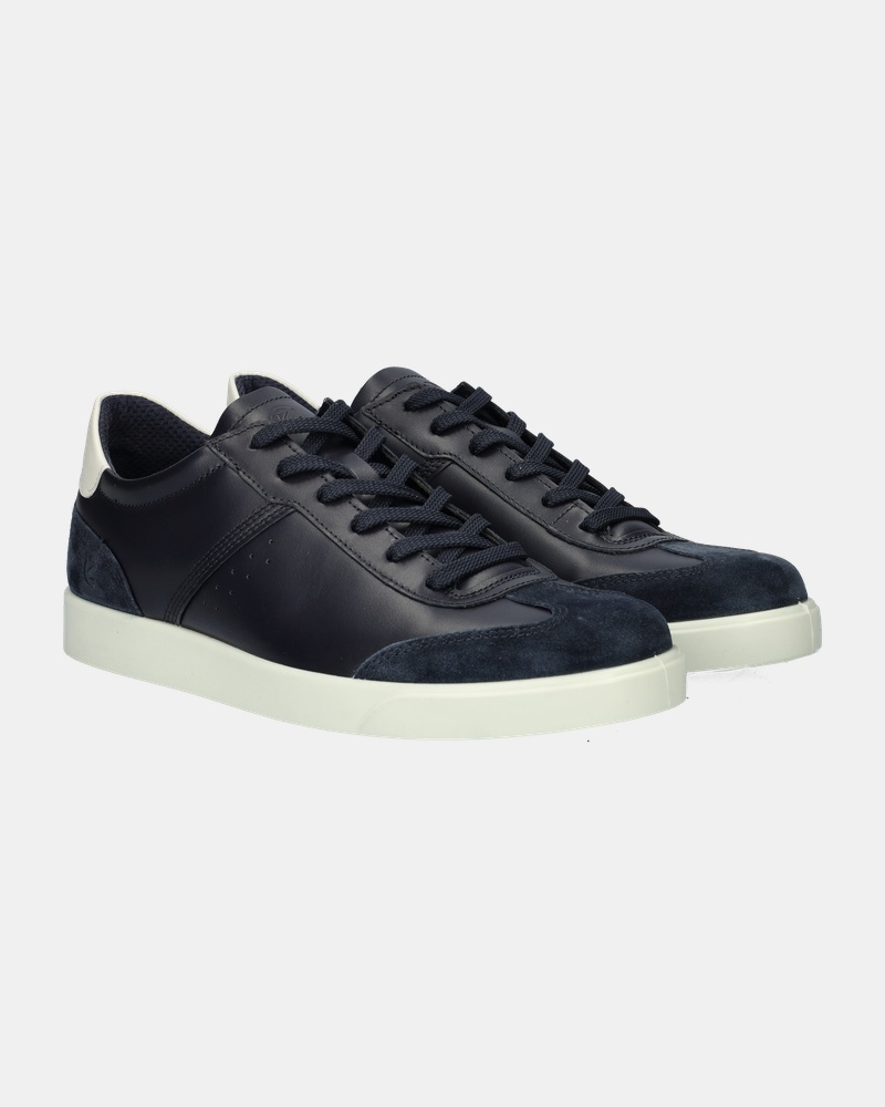 Ecco Street Lite M Lage sneakers  - blauw
