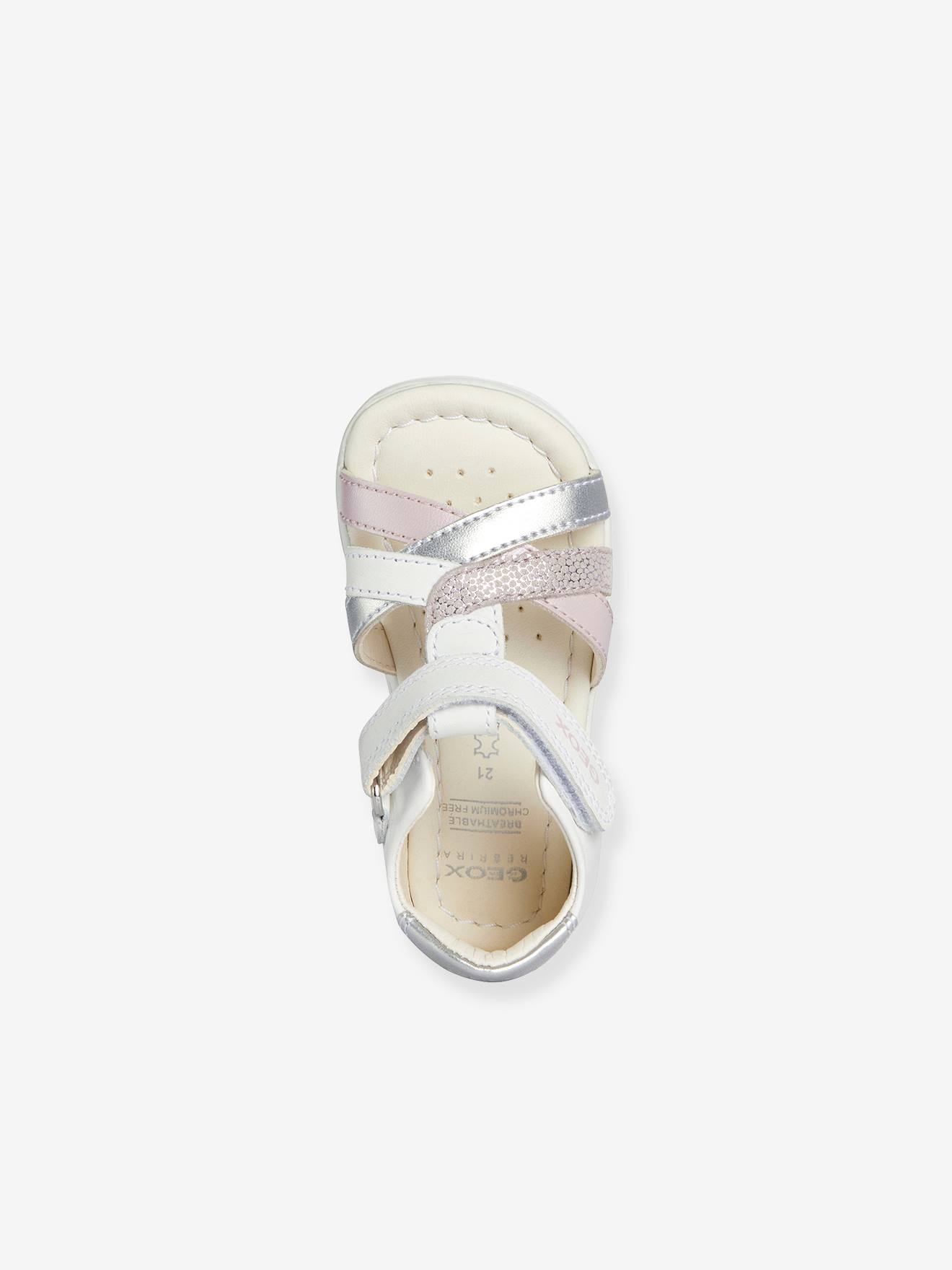 Sandálias infantis Geox® Alul Girl D, brancas