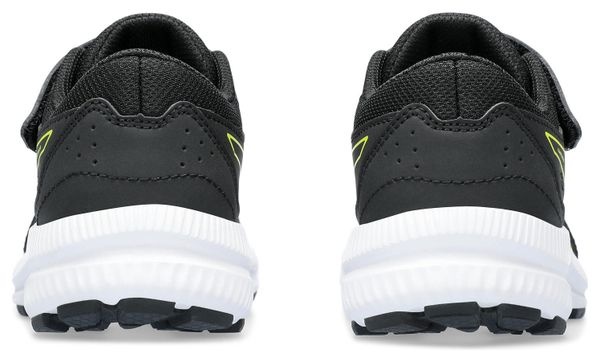 Chaussures de Running Enfant Asics Contend 8 PS Noir Jaune