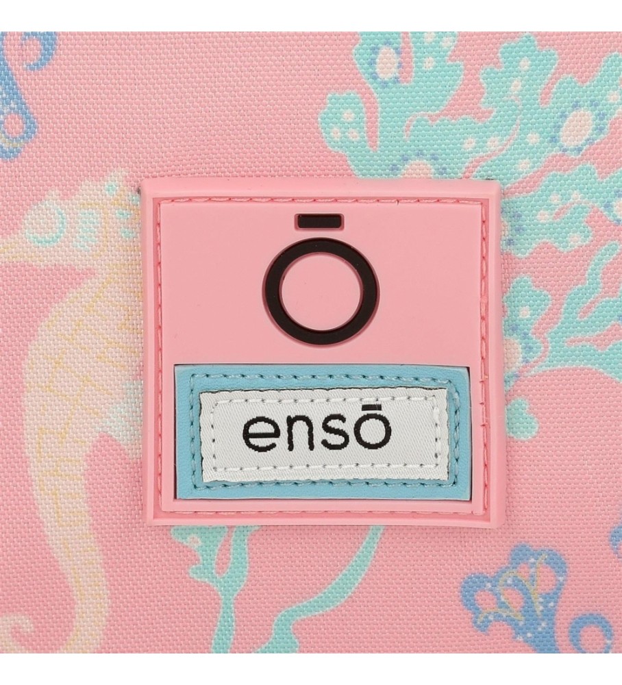 Enso Mochila pequea Enso Keep The Oceans Clean azul, rosa