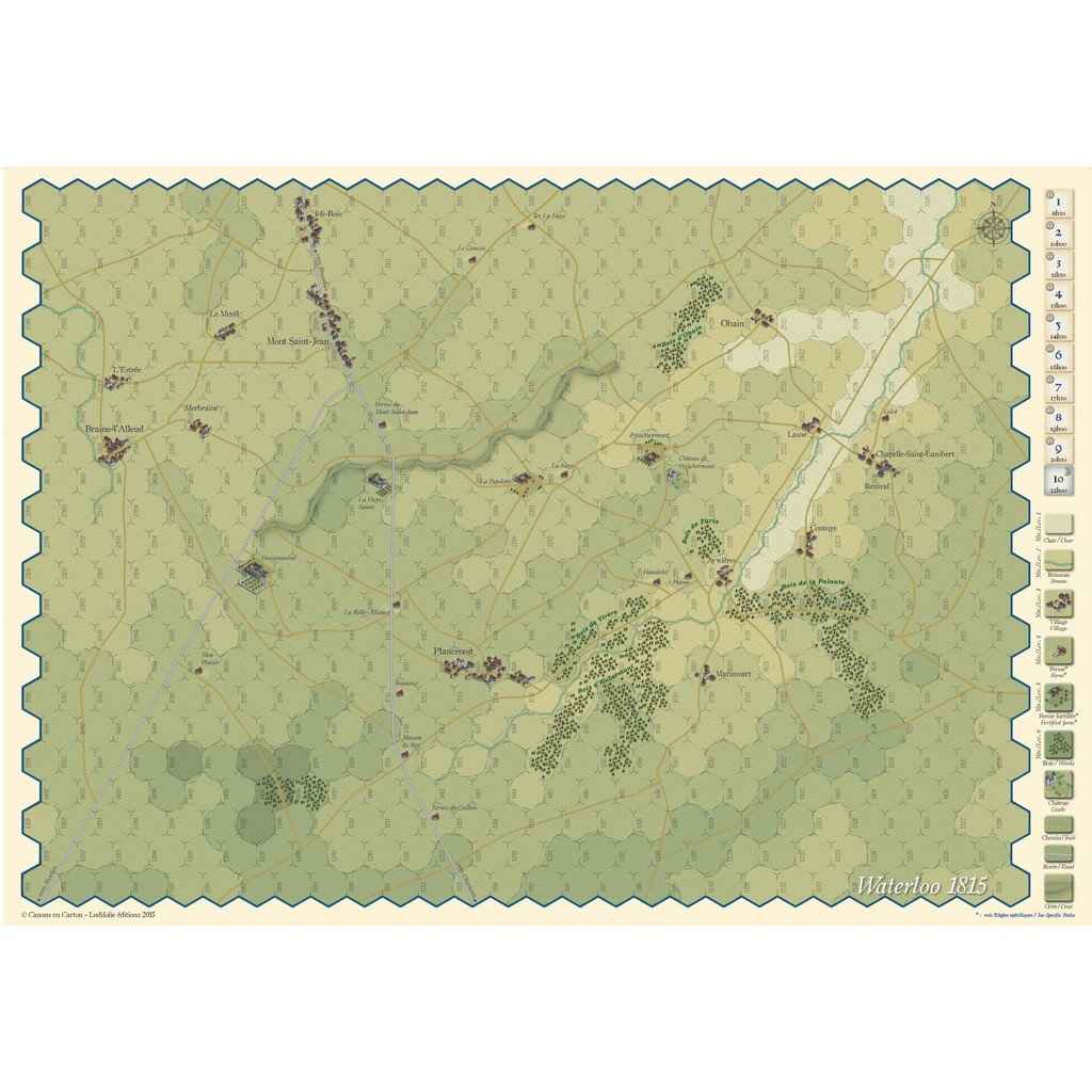 Waterloo et Les Quatre-Bras 1815