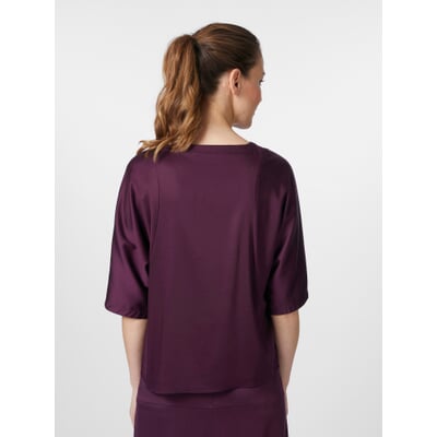 Damenbluse TENCEL™ 3/4-Arm, Violett