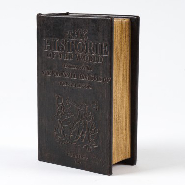 2er-Set Buchhüllen 'History', vintage braun von fischer's lagerhaus