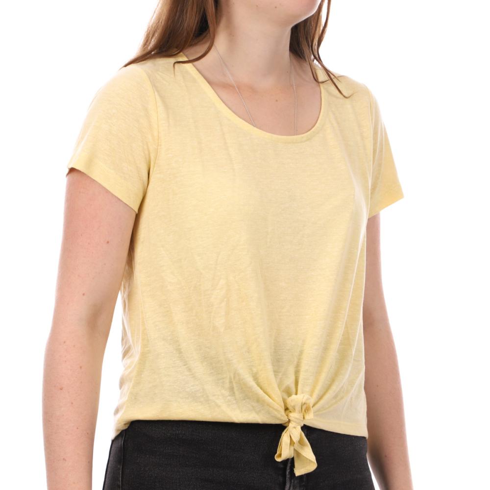 JDY T-shirt Jaune Femme JDY Linette