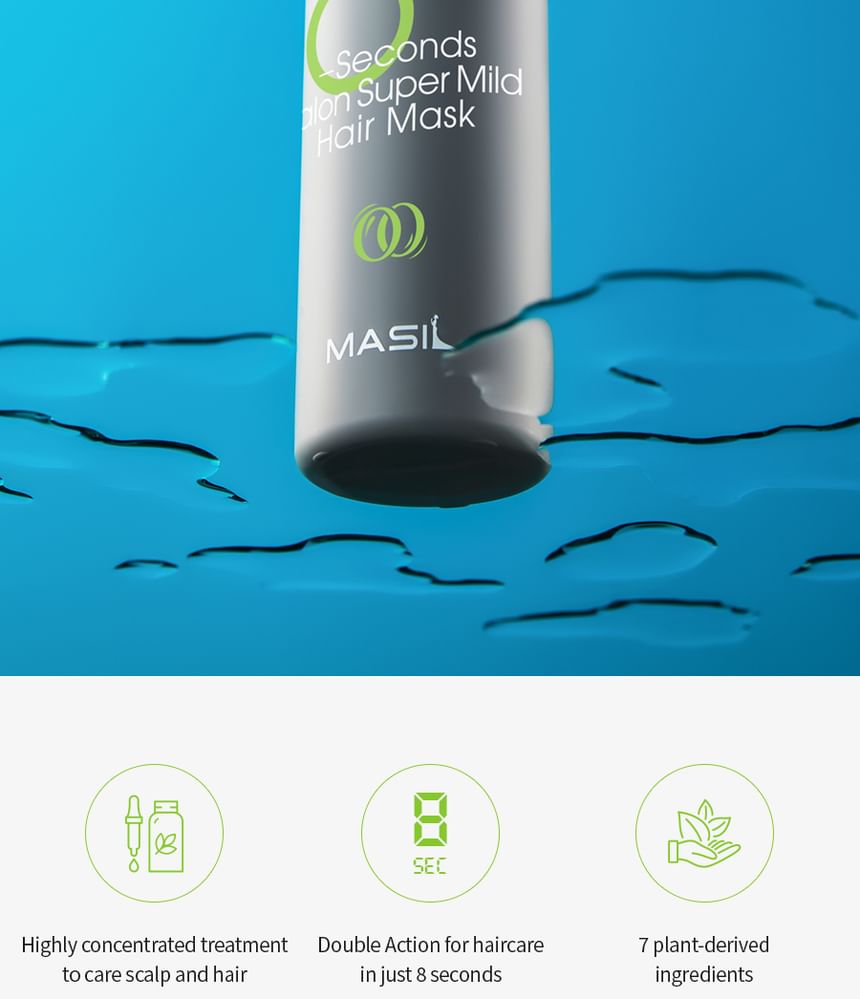 MASIL - 8 Seconden Super Mild Haarmasker