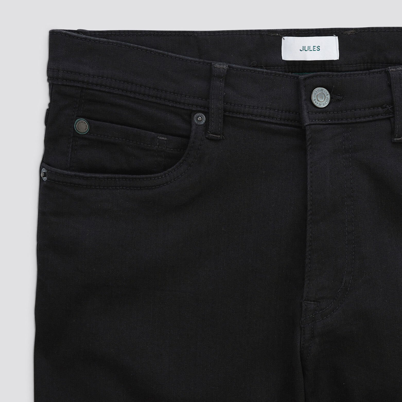 Jean slim urbanflex en polyester recyclé Noir