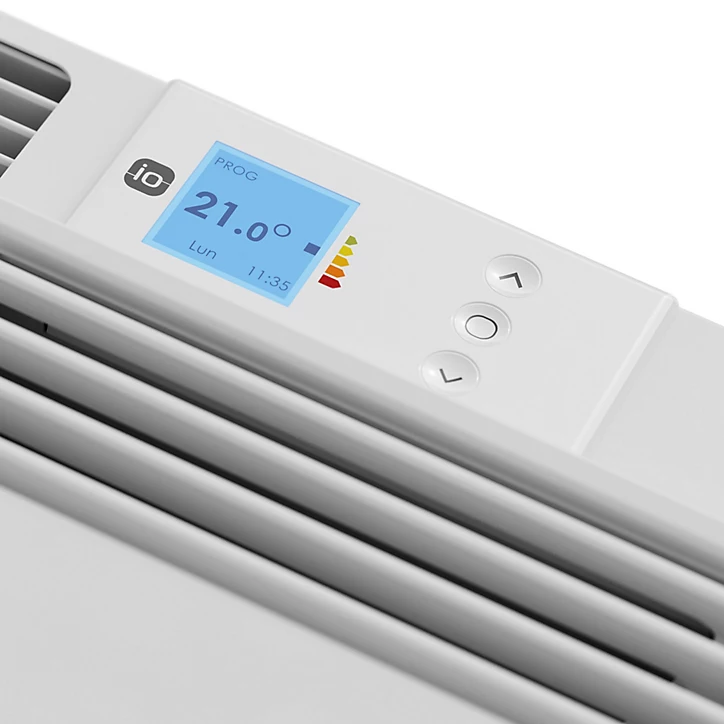 Radiateur électrique à inertie sèche pierre réfractaire Sauter Gyali tactile 1500W
