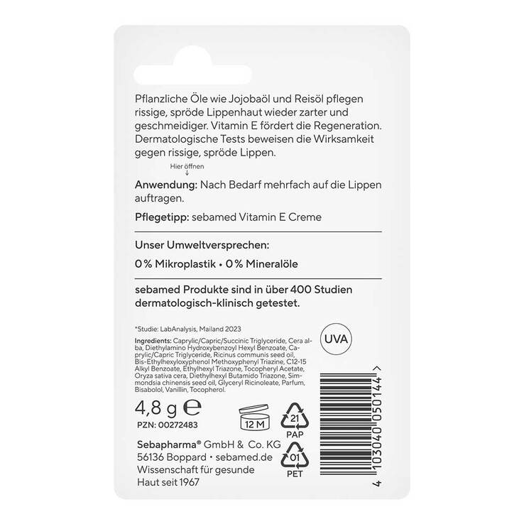 Sebamed Lippenpflegestift, 4.7 g