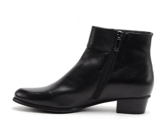 Regarde le ciel boots bottine plates femme stefany 369 noir