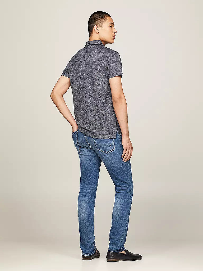 TOMMY HILFIGER Poloshirt Slim Fit grau
