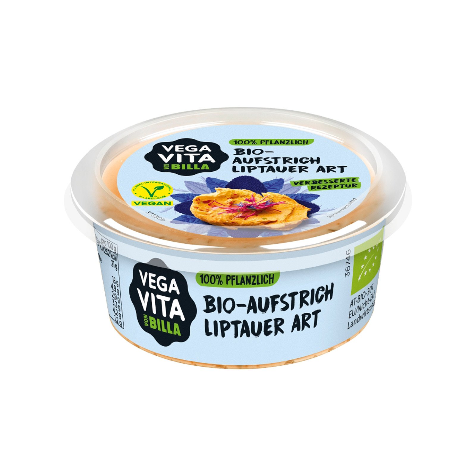 Vegavita Aufstrich Liptauer Art
