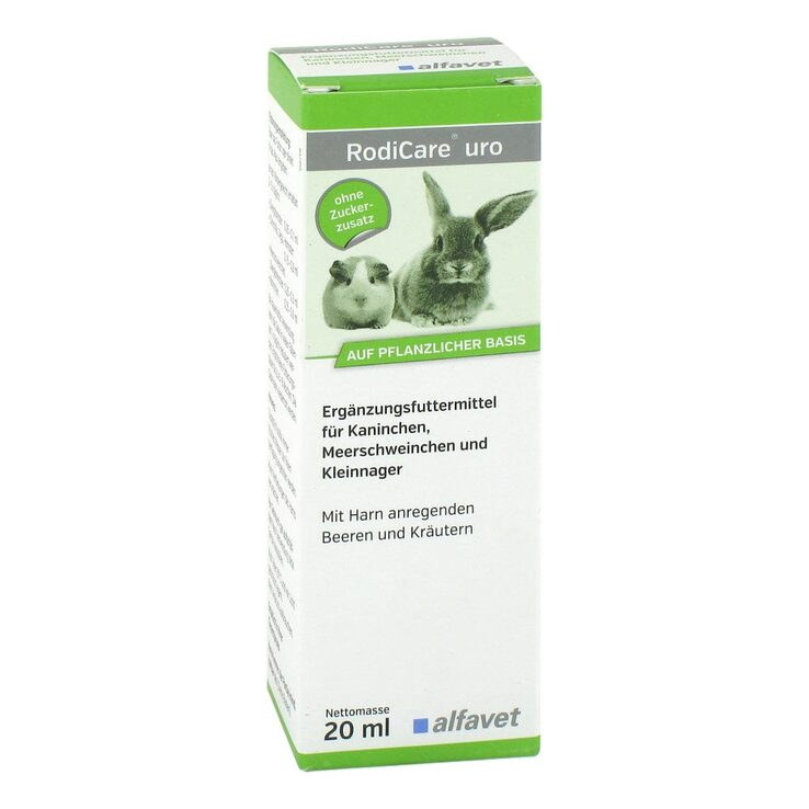 Rodicare uro für Kaninchen, Kleinnager und Meerschweinchen, 20 ml