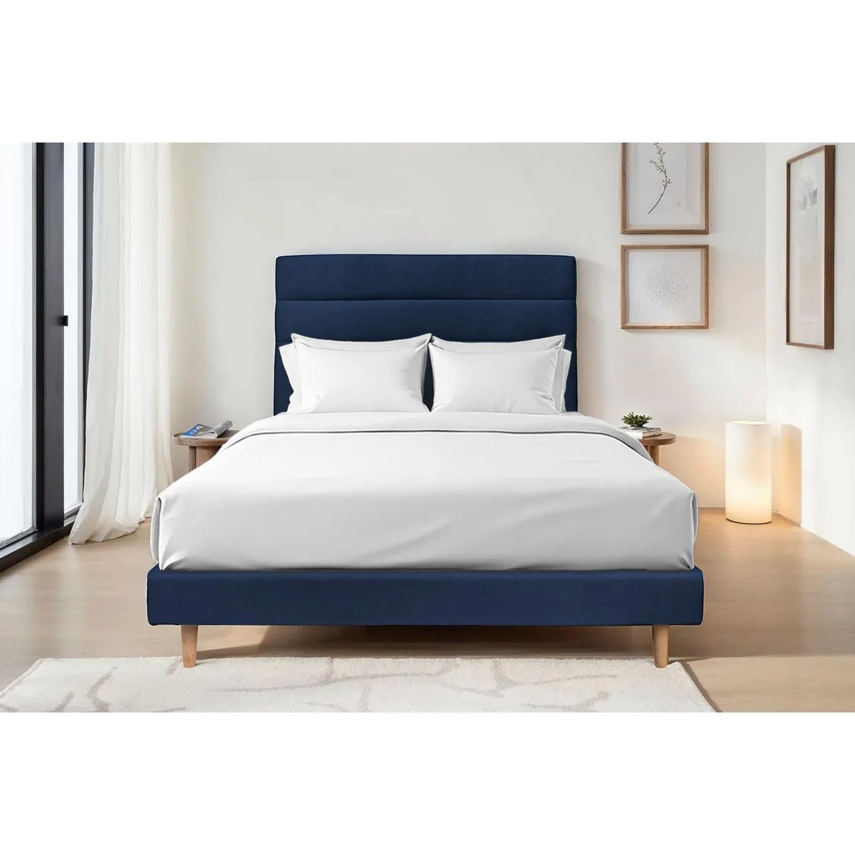 Sommeil de Plomb Lit 140x200cm - Bleu