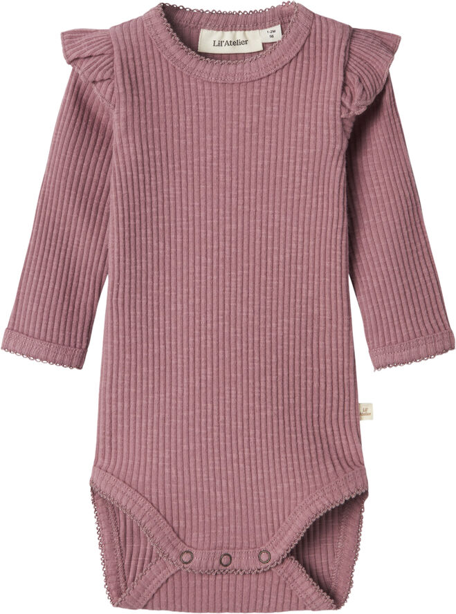 Lil' Atelier NBFRAJA SAO LS SLIM BODY LIL Nostalgia rose