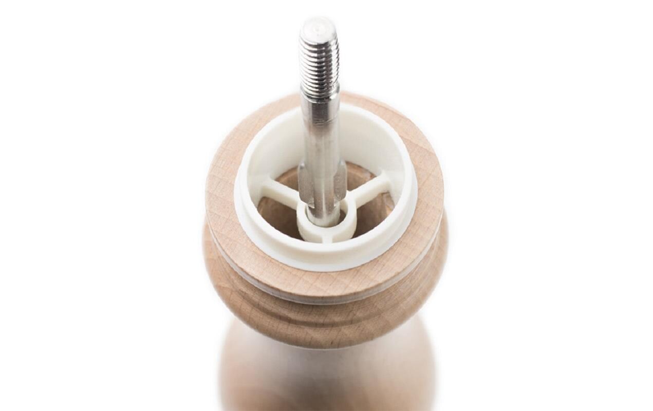 Salzmühle Paris 12 cm, HellbraunGewürzmühle für Salz