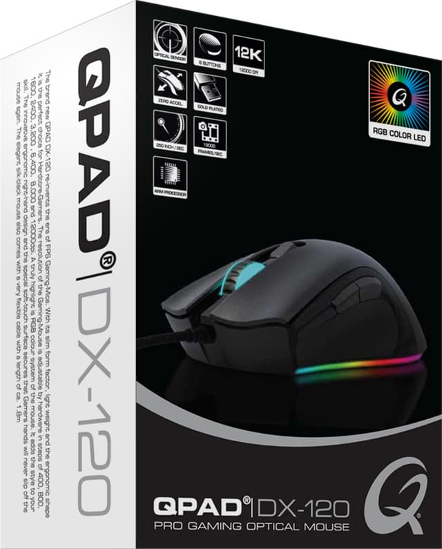 QPad DX120 gamingmus