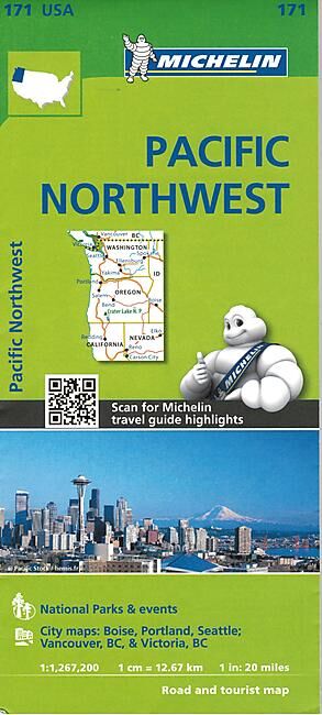 MICHELIN - 171 PACIFIC NORTHWEST ECHELLE 1 1 267 200