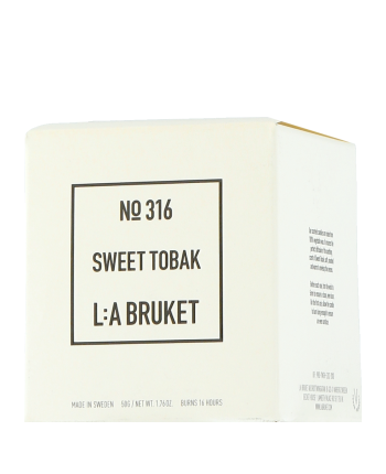 L:A BRUKET Home Fragrance 316 Scented Candle Sweet Tobak 50g