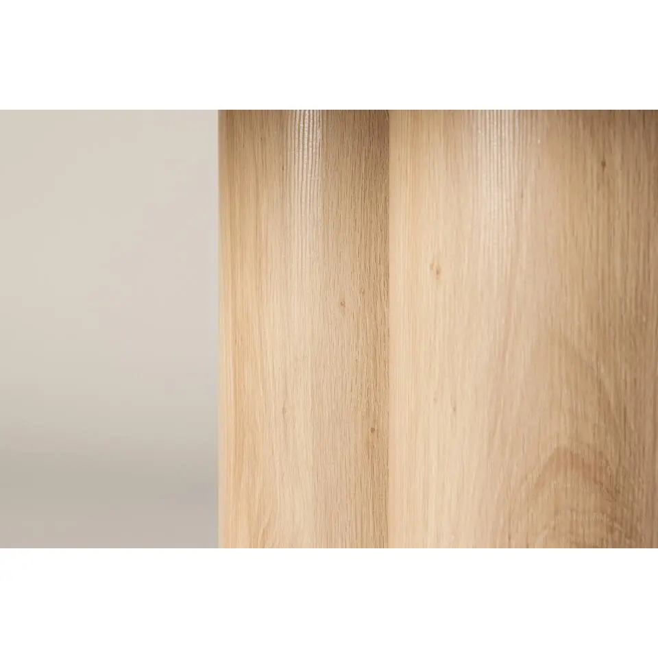 Eettafel Naturel 210cm - Fineer - 6-8 Personen - Tafel Olivia