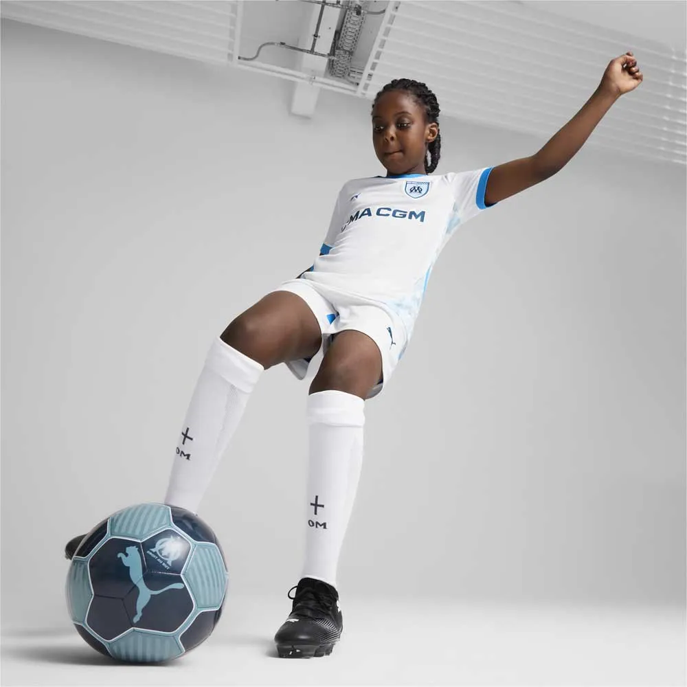 Puma Olympique Marseille Heim Junior-Kurzarm-T-Shirt