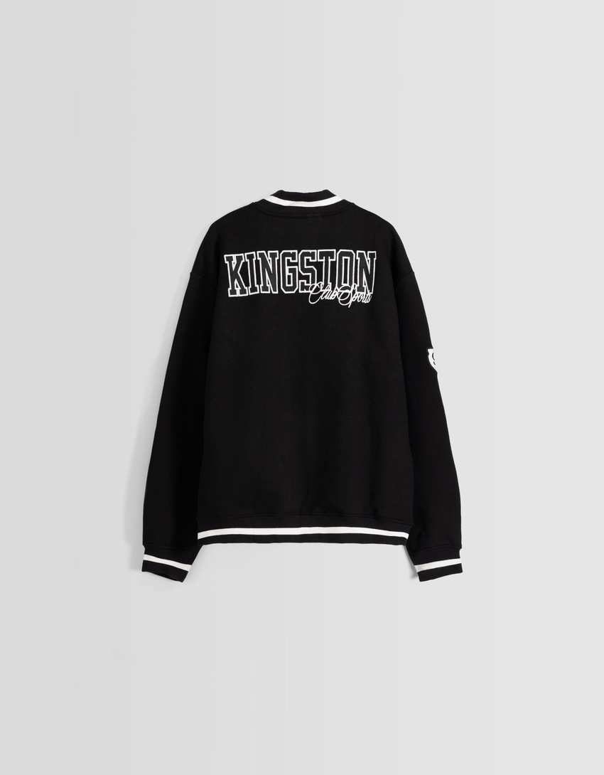 Moletom bomber