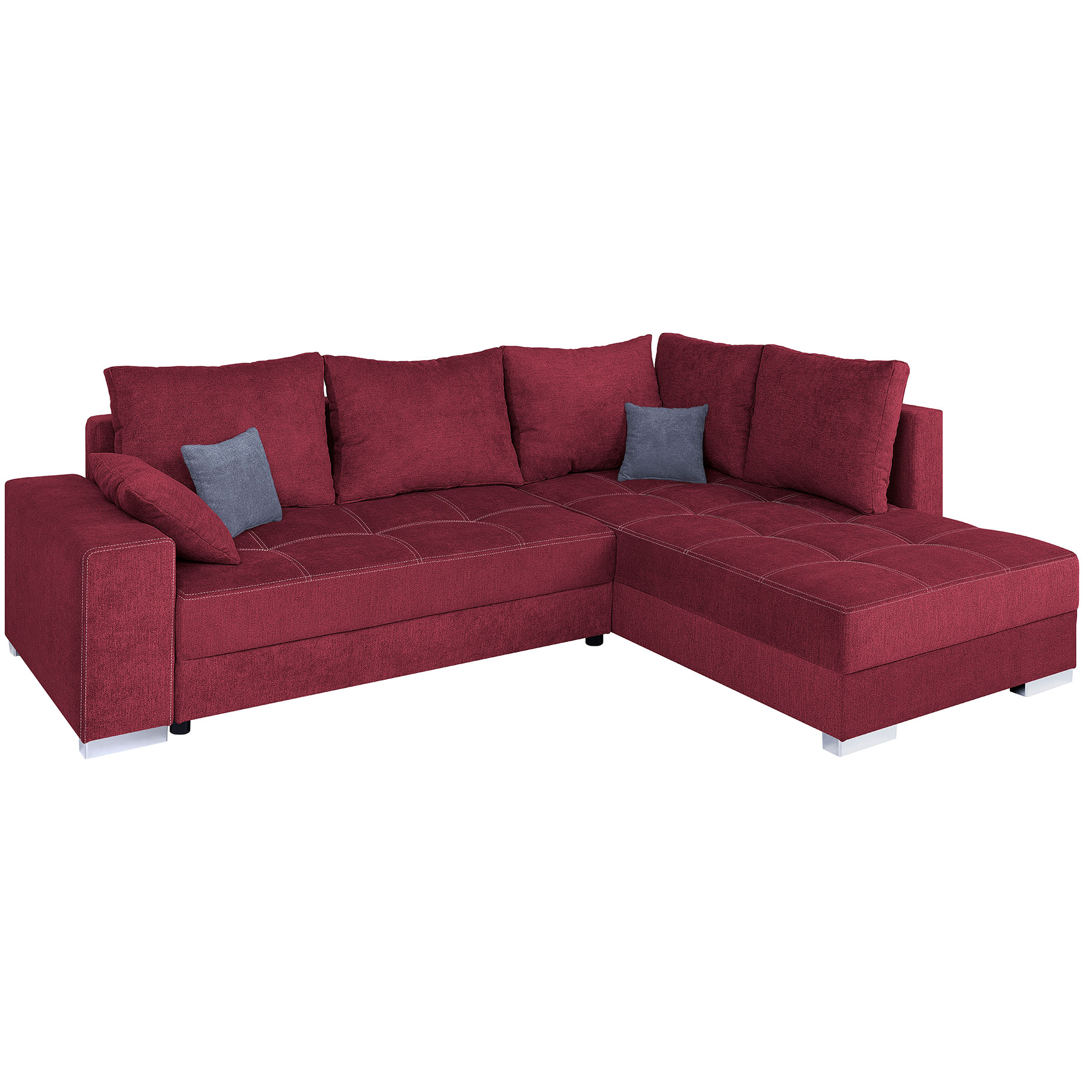 Ecksofa - berry - mit Liegefunktion
