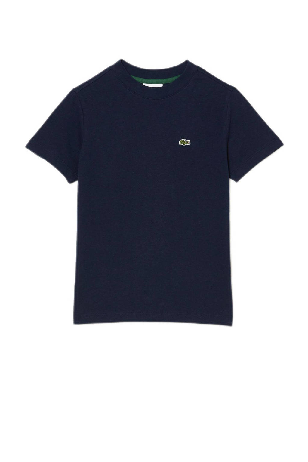 Lacoste T-shirt met logo donkerblauw