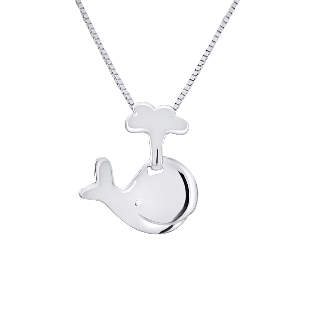 Pendentif BALEINE - Argent 925