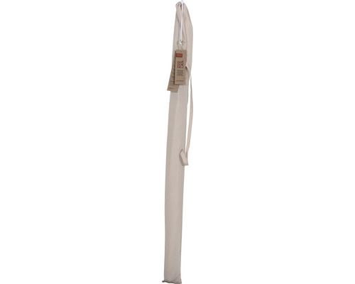 City center paalparasol Siena Garden 140 x 210 cm Polyester Aluminium antraciet Handzwengel opvouwbaar rechthoekig