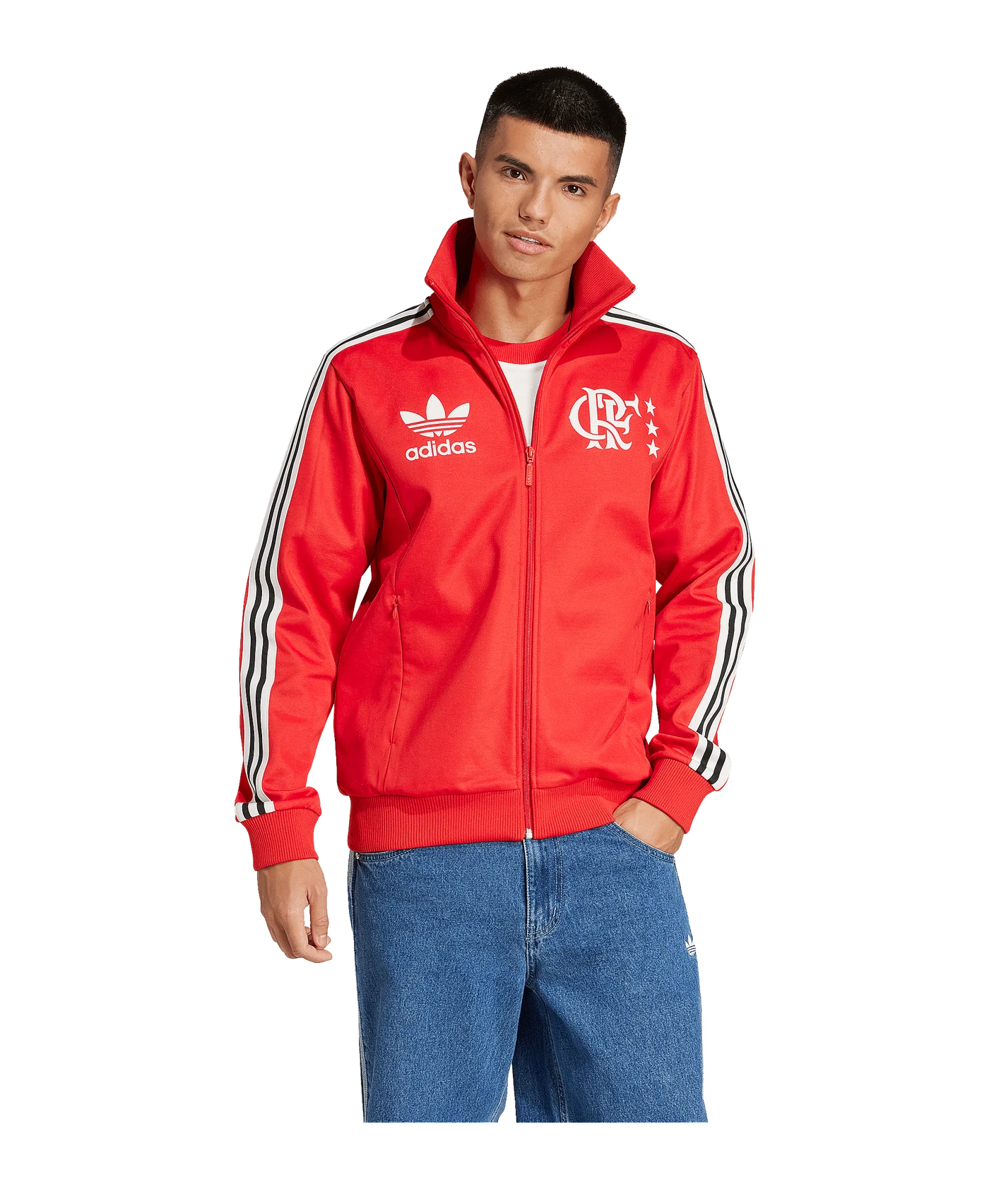 adidas CR Flamengo 1981 Trainingsjacke Rot